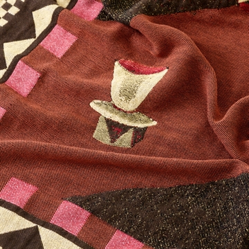 &Tradition Momento Throw JH46, Red Dawn - närbild